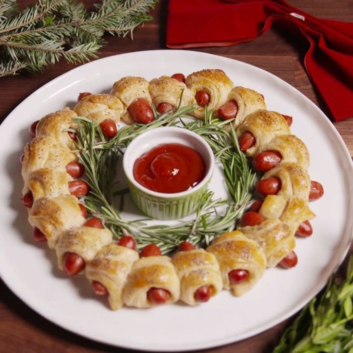 Food decoration ideas for christmas