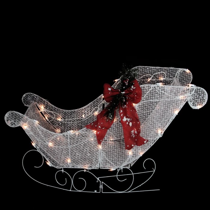 Christmas sleigh decoration outdoor