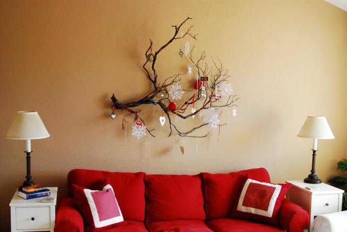 Christmas decoration wall hangers