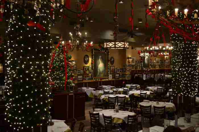 Restaurant christmas decoration ideas