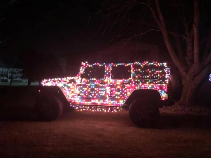 Jeep christmas decoration ideas