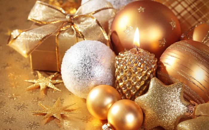 Christmas ornaments gold wallpaper decorations hd candle wallpapers merry year holiday star decoration beautiful background backgrounds gift ornament desktop golden