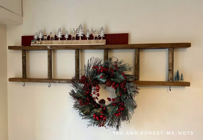 Ladder decoration for christmas