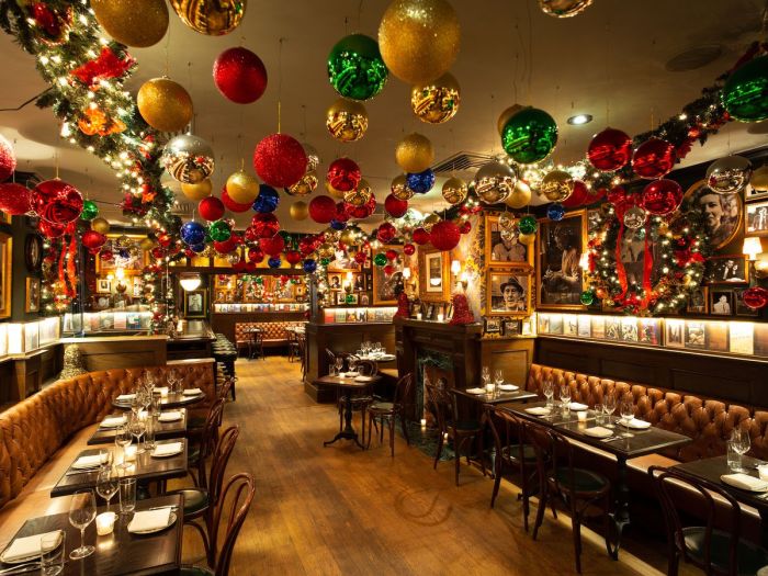 Restaurant christmas decoration ideas