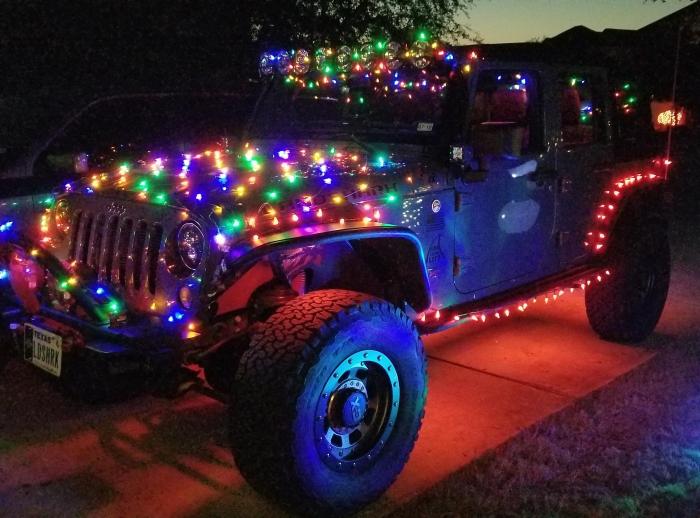 Jeep christmas decoration ideas